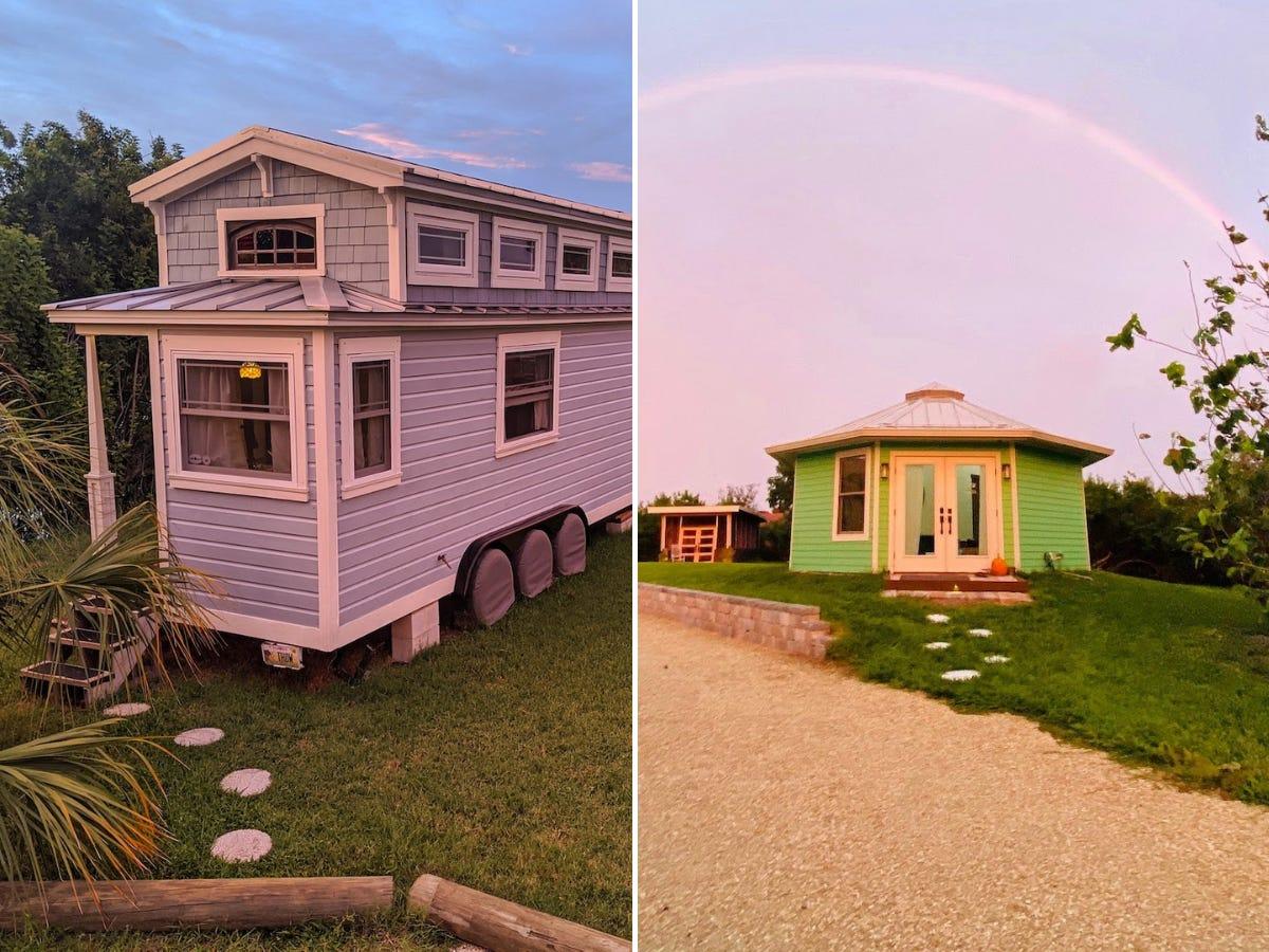 小さな家 Tiny House】Amazing 2 Bedroom House placed into only 274