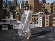 2019年にザ・ファブリカントがプロデュースしたNFTデジタルファッション｢Iridescence Dress｣。