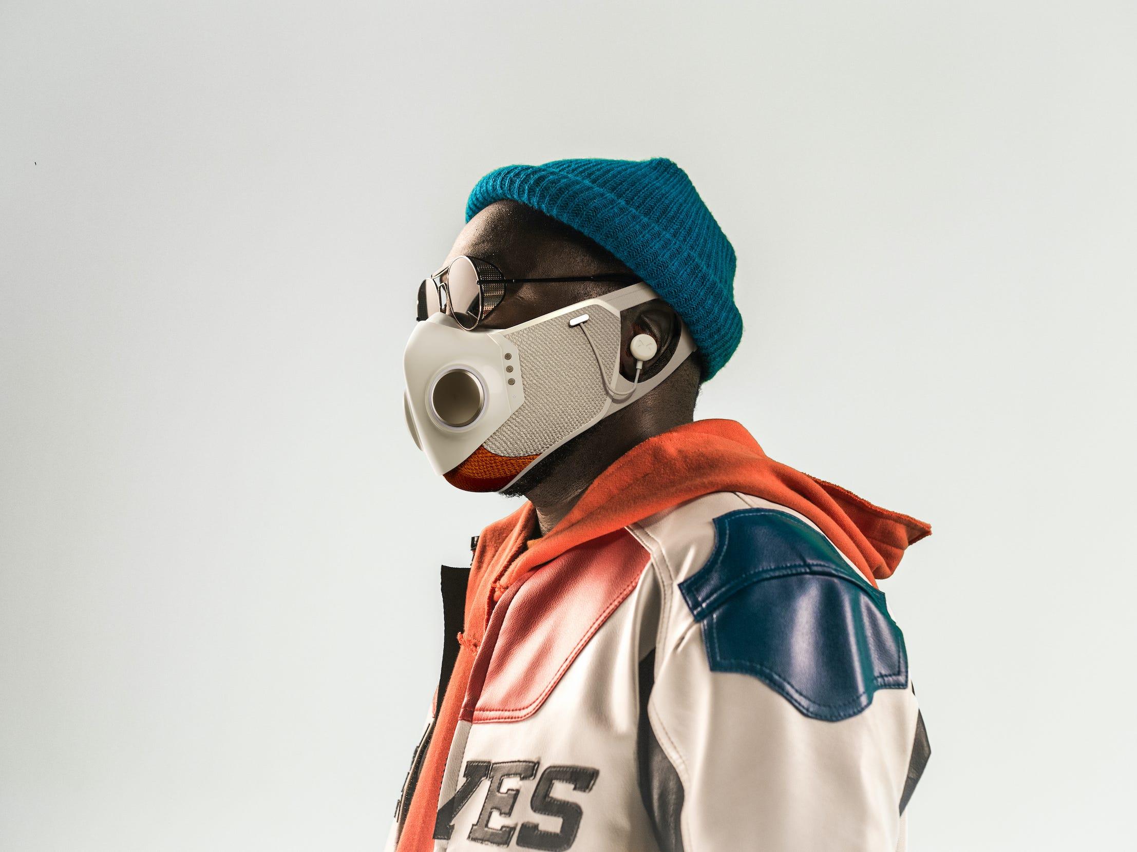 ラッパーとスペースXのデザイナーがコラボ…300ドルの高性能マスクを