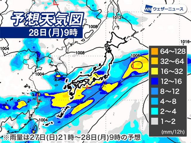 日曜から月曜は強雨に注意 来週も梅雨空続く 週間天気 6 26 7 2 Business Insider Japan