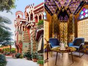 Casa Vicens, a summer home in Barcelona designed by Antoni Gaudí.