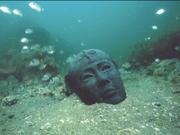 古代都市カノープスやトニス・ヘラクレイオンがあるアブ・キール湾で発見されたダイオライトの頭部。