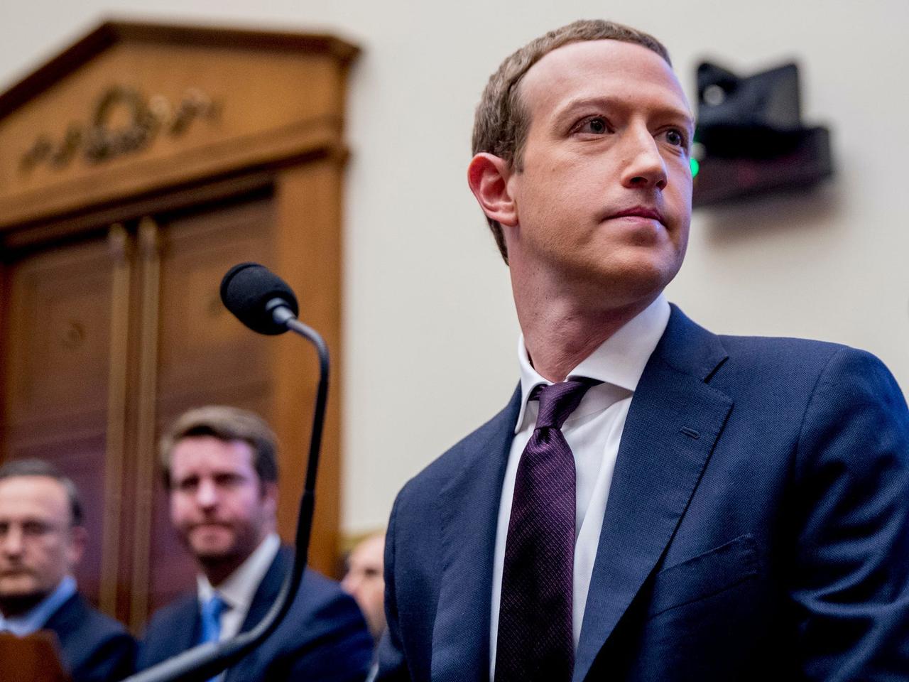 フェイスブックのマーク・ザッカーバーグCEO。
