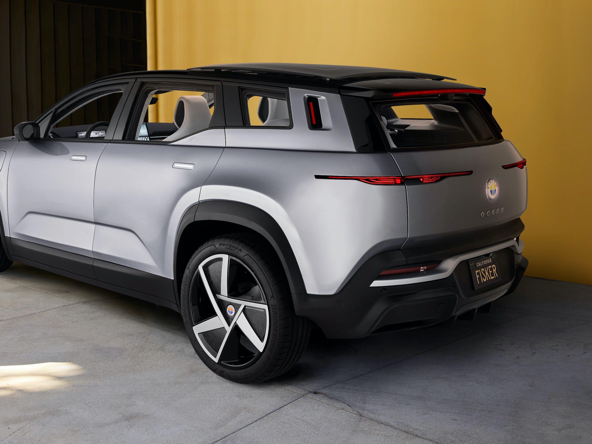 フィスカー、最初のSUV「オーシャン」の量産版を発表…ソーラールーフや