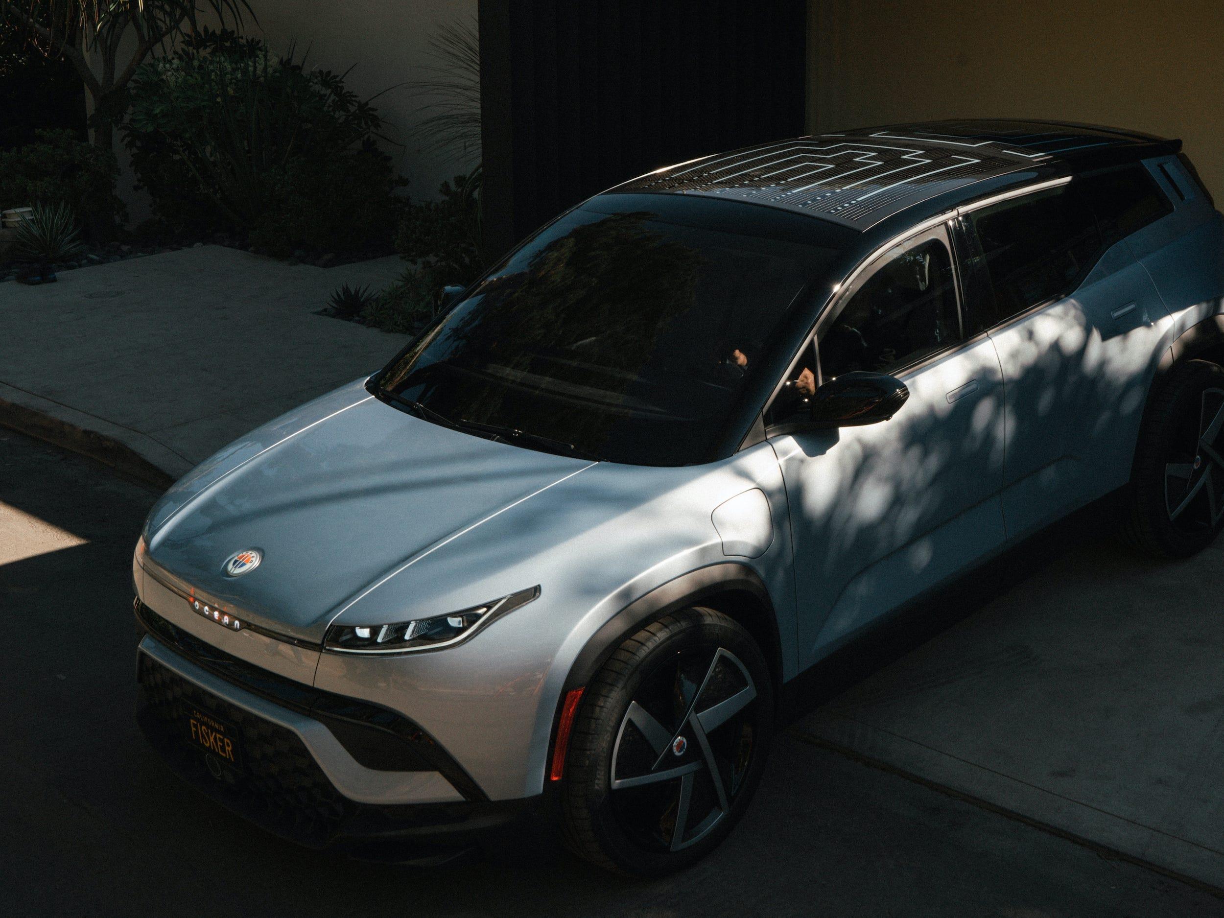 フィスカー、最初のSUV「オーシャン」の量産版を発表…ソーラールーフや