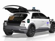 モーショナルのヒョンデ IONIQ 5を使用したロボットタクシーは、2022年からウーバーの自動配送を行う予定だ。