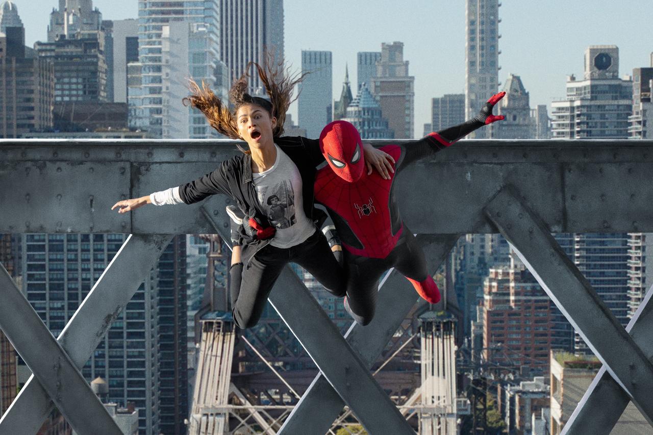 Zendaya and Tom Holland in "Spider-Man: No Way Home."?