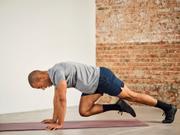 Mountain climbers are a great core exercise, but you need a solid plank position to do them correctly.