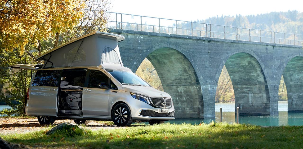 キャンピングカーの未来もEV…約850万円のベンツEQVキャンプ仕様を見て 