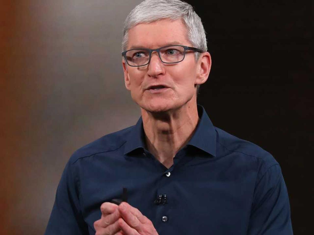 アップルのティム・クックCEO。