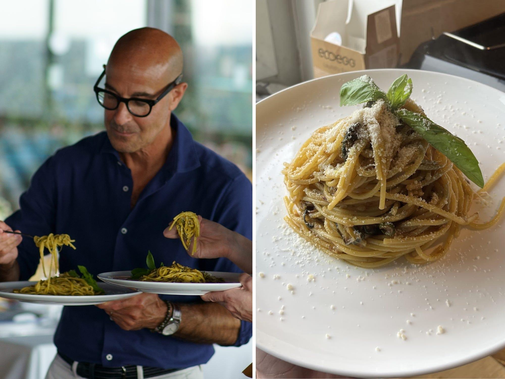 材料は4つだけ！ 俳優スタンリー・トゥッチの「人生を変えたパスタ」を