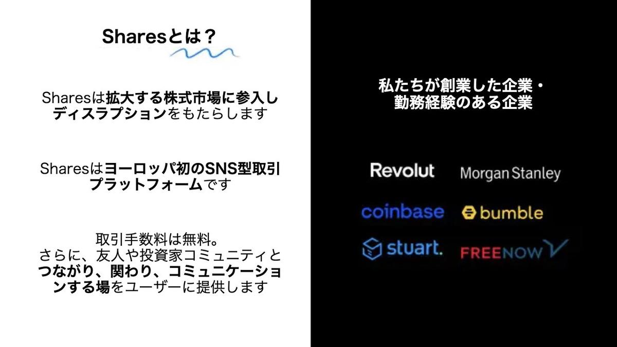 ピーター・ティールのVCらから46億円調達した12枚のプレゼン資料。「SNS×投資」で市場開拓目指すSharesの勝算 | Business  Insider Japan