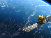 Synspectiveが開発する、SAR衛星のイメージ。