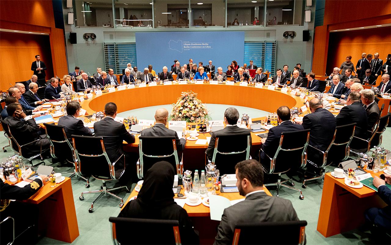 内戦が続くリビアの和平に向けた国際会議