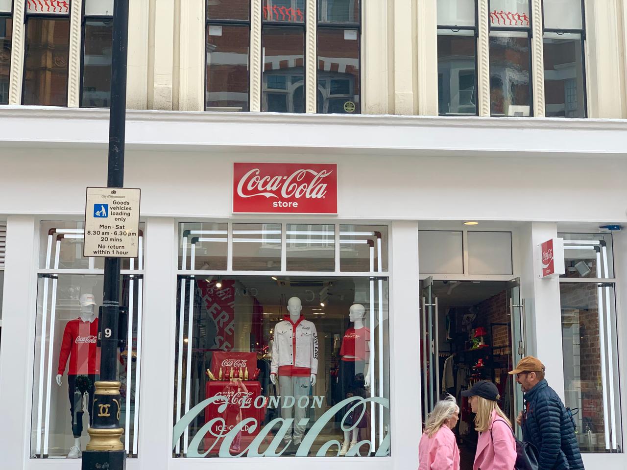 コカ・コーラの店