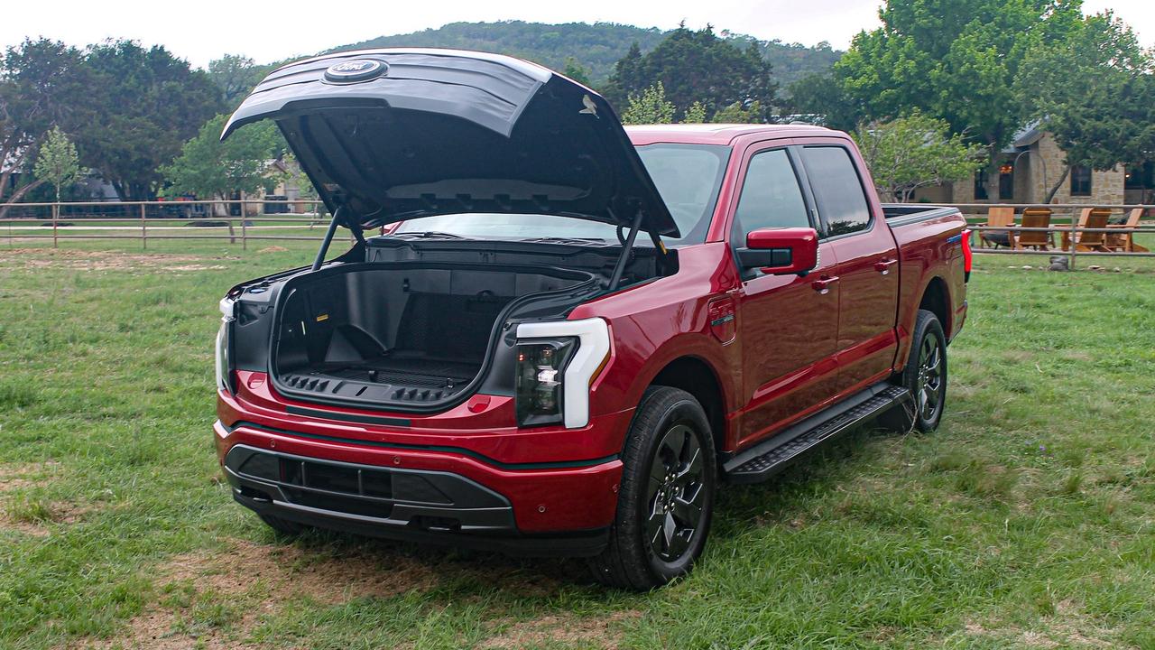The 2022 Ford F-150 Lightning.
