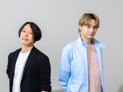 ラッパーであり音楽プロデューサーの日高光啓さん（右）とstu・黒田貴泰さん。