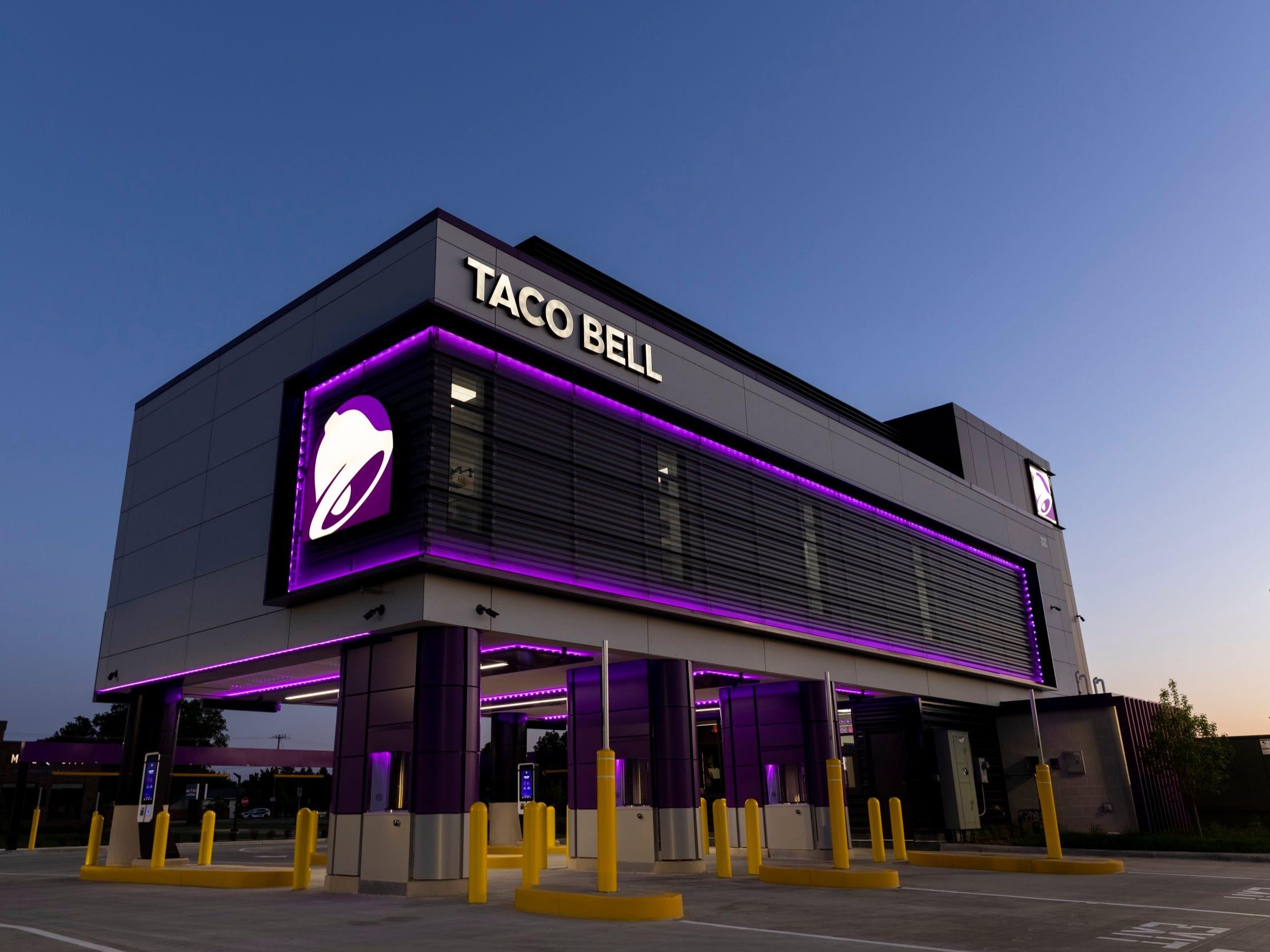 デッドストック TACO BELL タコベル 看板 専用駐車場 ロードサイン