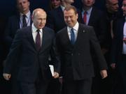 プーチン大統領とメドベージェフ元大統領
