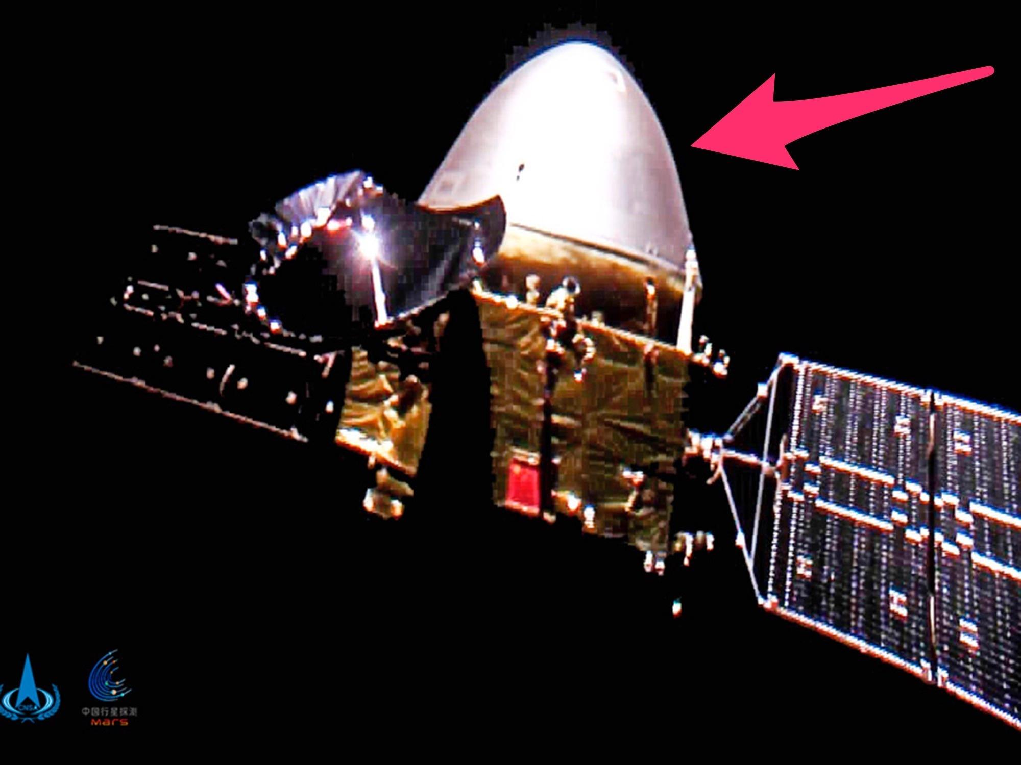 火星—探査衛星写真 中国、探査機「天問1号」が撮影した火星の画像を公開 | Business