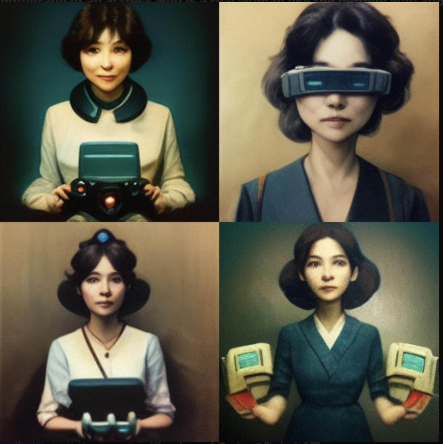 希少 AI黎明期コレクタブル『MIDJOURNEY』アートブック rectangle_large_type_2_bd2f393