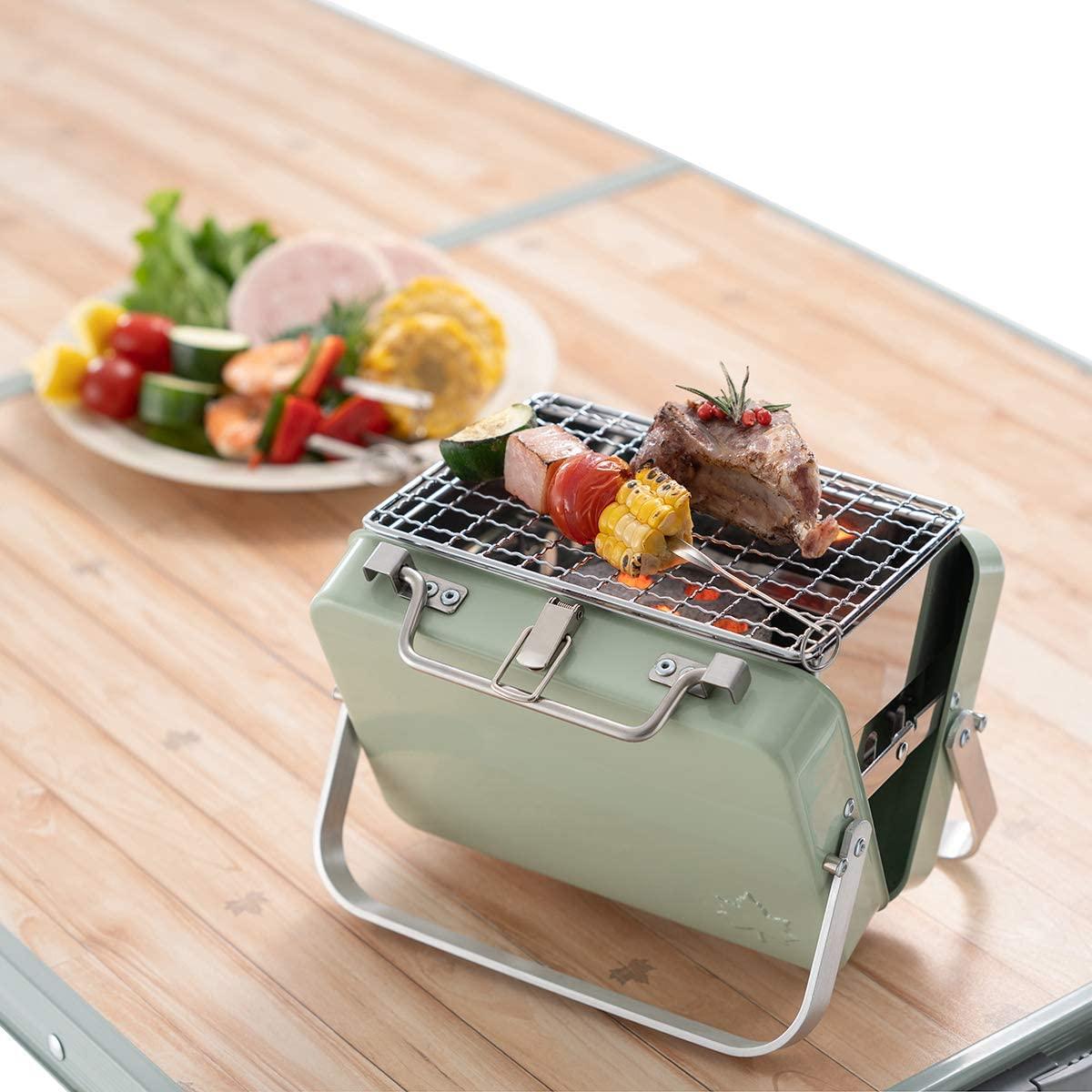 C-JETANK ソロキャンプ向け ミニ ストーブ BBQグリル キャンプ 用 さしかかる コンパクトサイズ 焚き火台