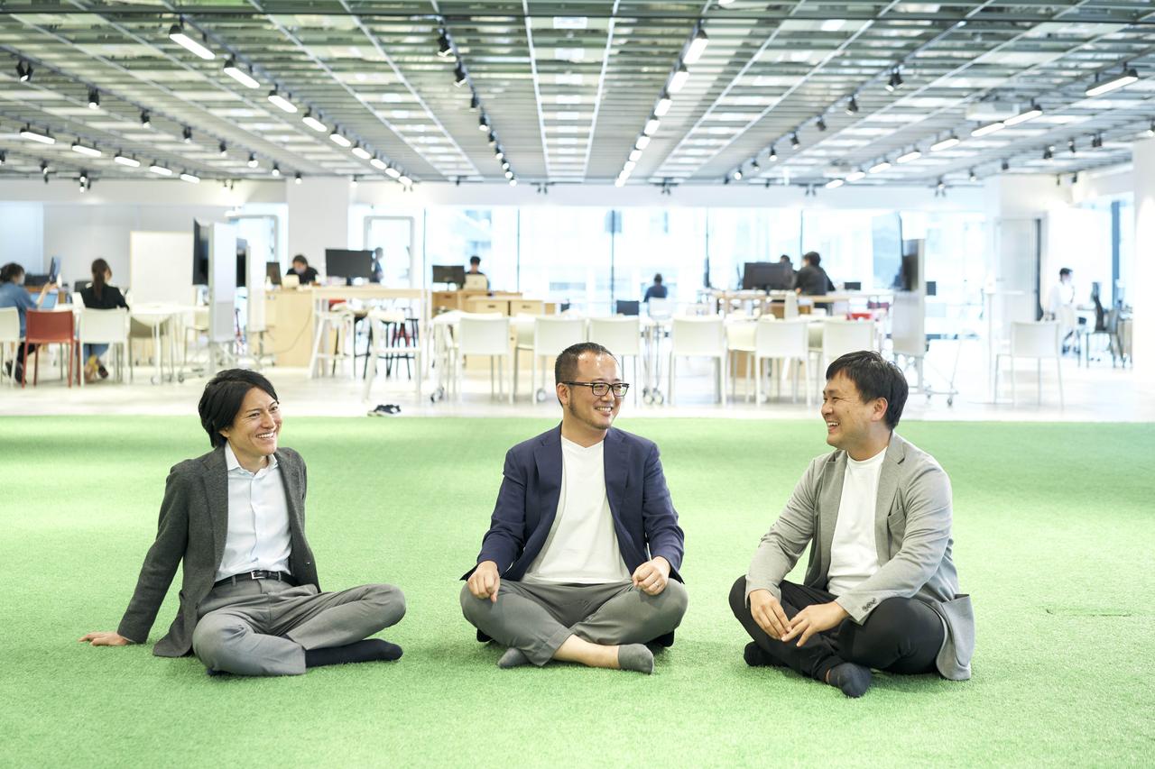 藤井さん、濵﨑さん、河野さんの写真