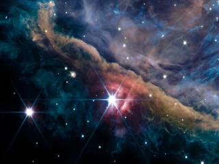 ジェームズ・ウェッブ宇宙望遠鏡が捉えたオリオン大星雲。