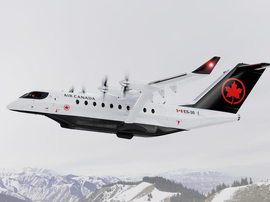 エア・カナダ、電動航空機を30機発注…激しさを増す航空会社の排出量