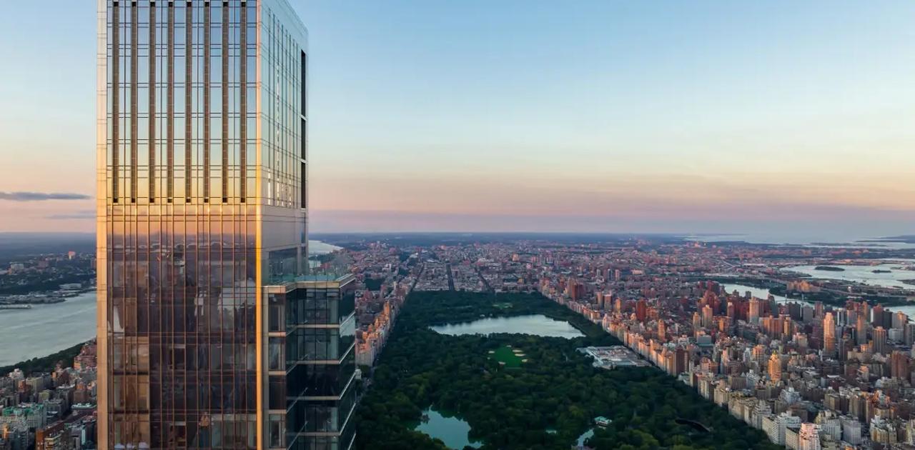 NYの世界一高い住宅用ビル最上階のペントハウス、約360億円で売り出し中 Business Insider Japan