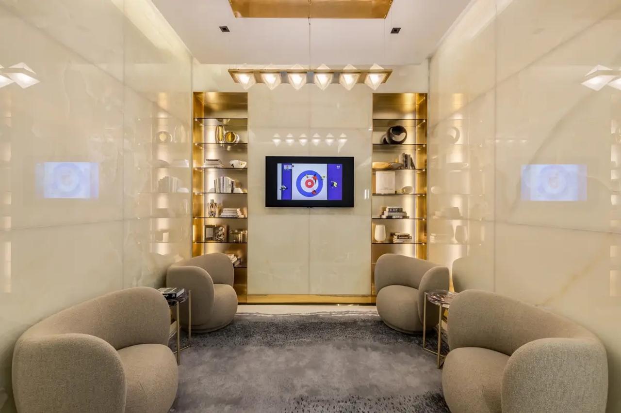 16階には、さらに多くのレクリエーションスペースがある