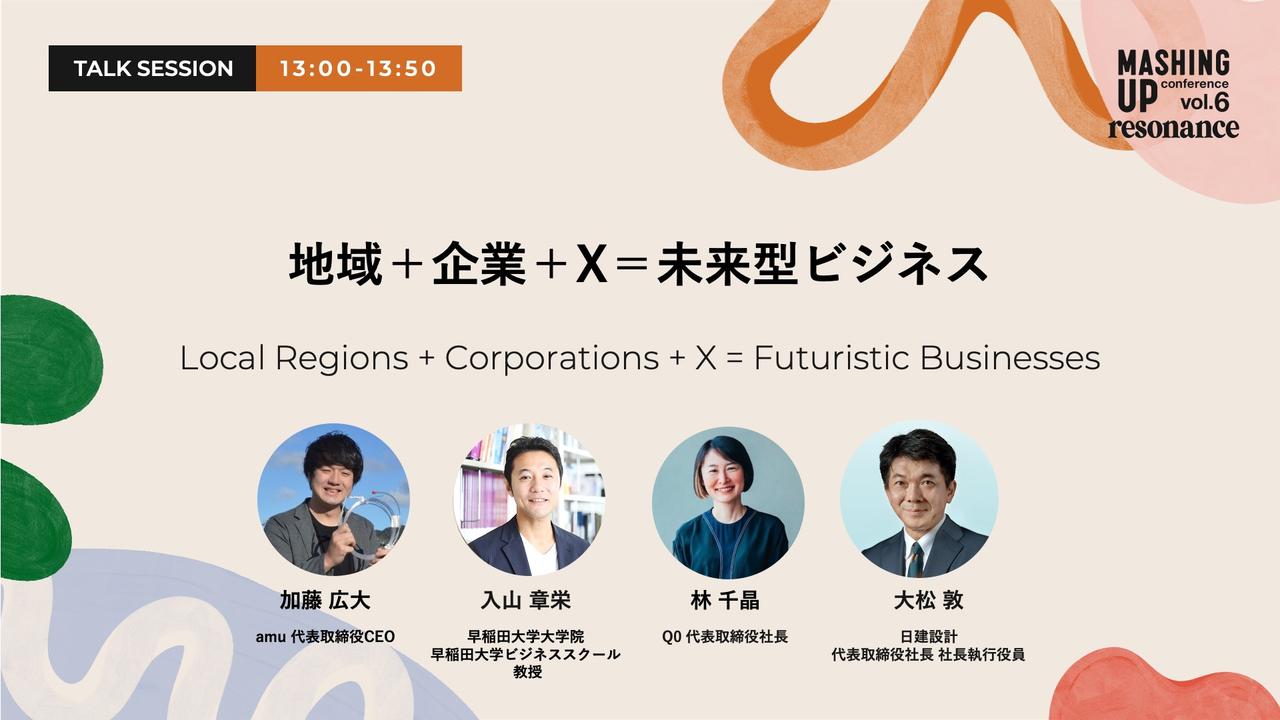 Region + company + X = future business banner photo