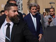 アメリカのジョン・ケリー気候問題担当大統領特使。エジプトのシャルム・エル・シェイクで開催されている第27回国連気候変動枠組み条約締約国会議（COP27）で。