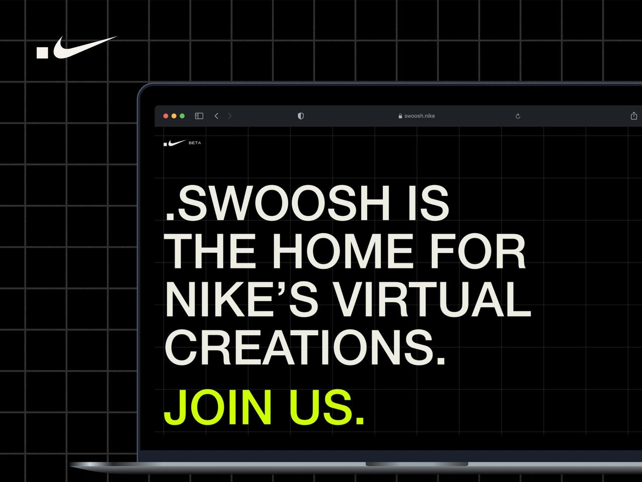 ｢dotSwoosh｣のスクリーンショット。