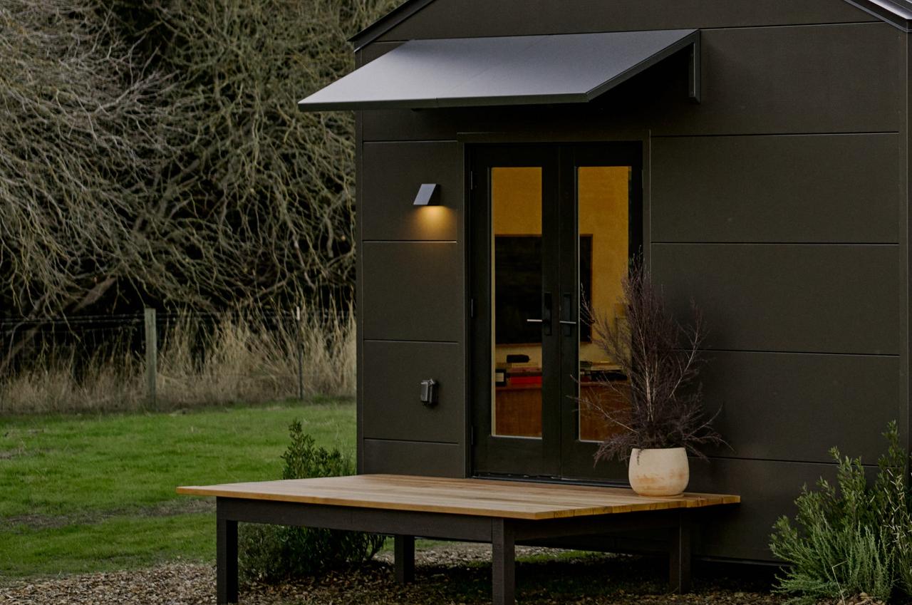 夕闇のタイニーホーム