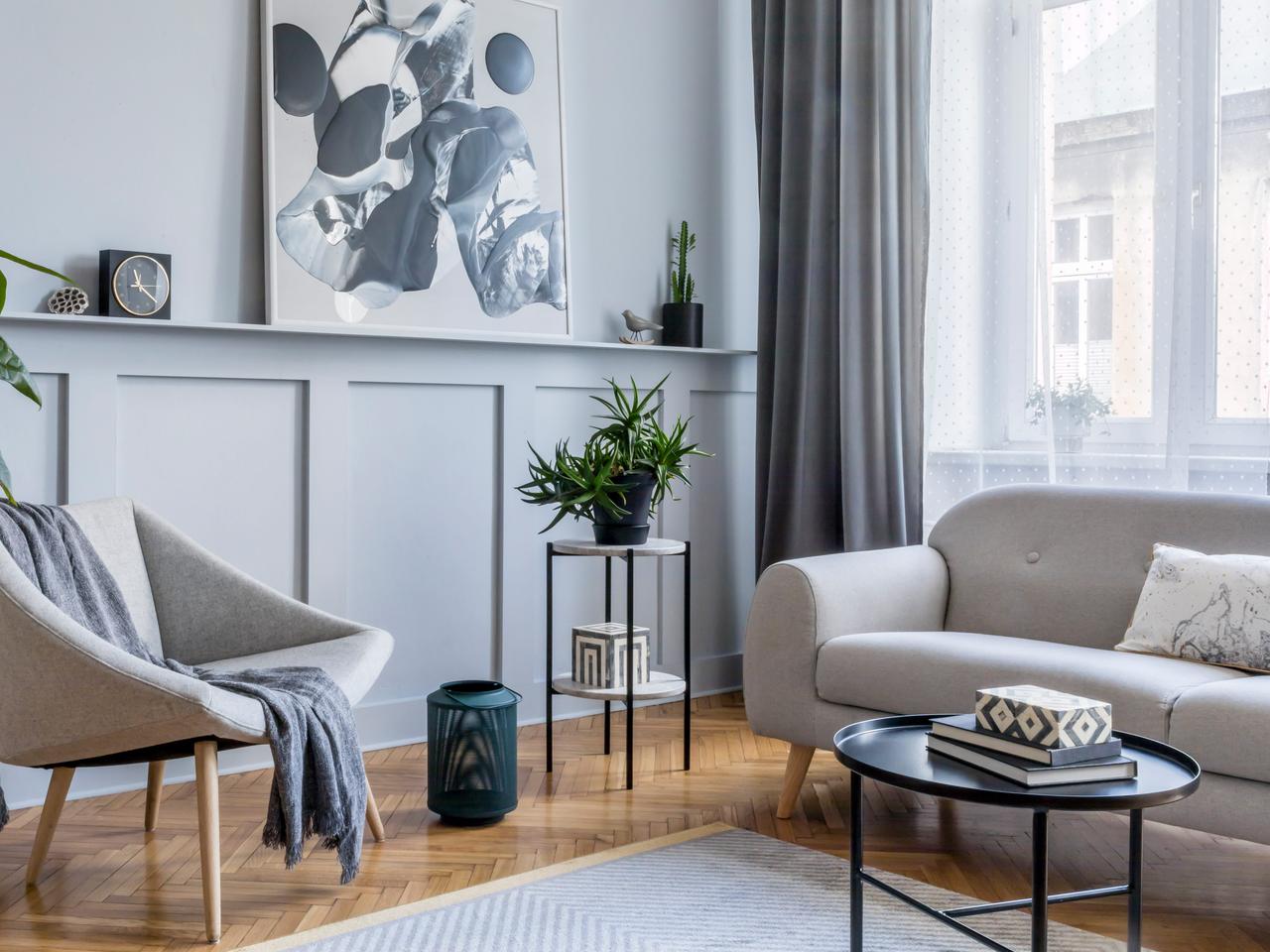 グレーは使いやすい色だが、やはりバランスが大切。