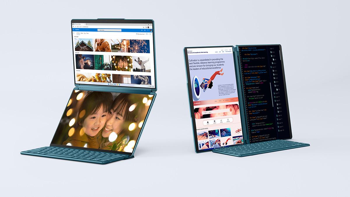2画面Yoga Bookにビジネススマホ｢ThinkPhone｣、レノボが