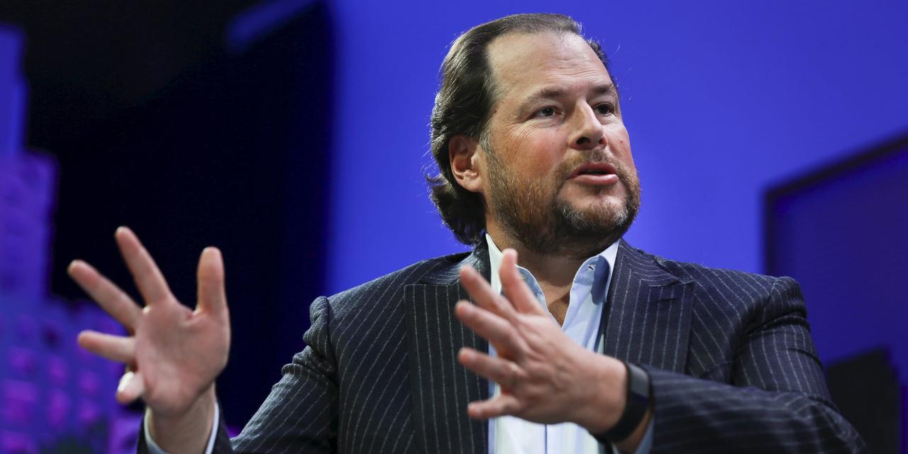 セールスフォースのマーク・ベニオフCEO。
