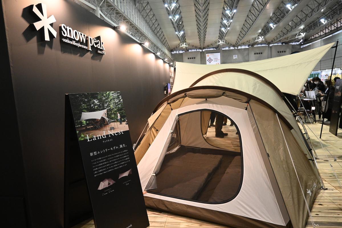 スノーピークが8万円の高級・初心者向けテント発売へ。社長「数年後