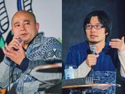 SUN METALON CEO 西岡和彦さん（右）と、Shiftall 代表取締役 CEO 岩佐琢磨さん（左）