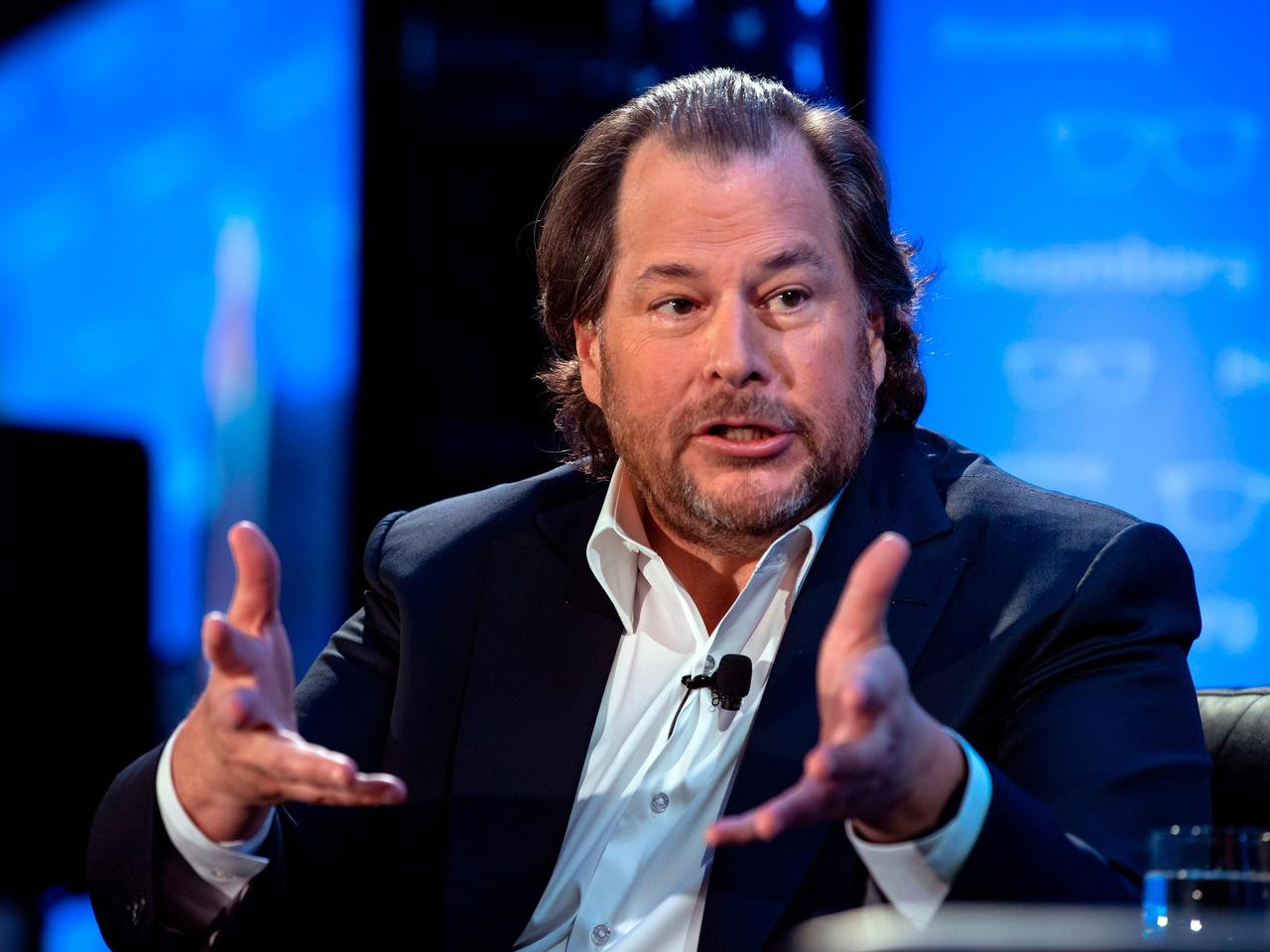 Salesforce marc  benioff