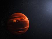 太陽系外惑星｢VHS1256b｣のイメージ図。