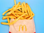 マクドナルドのフライドポテト。