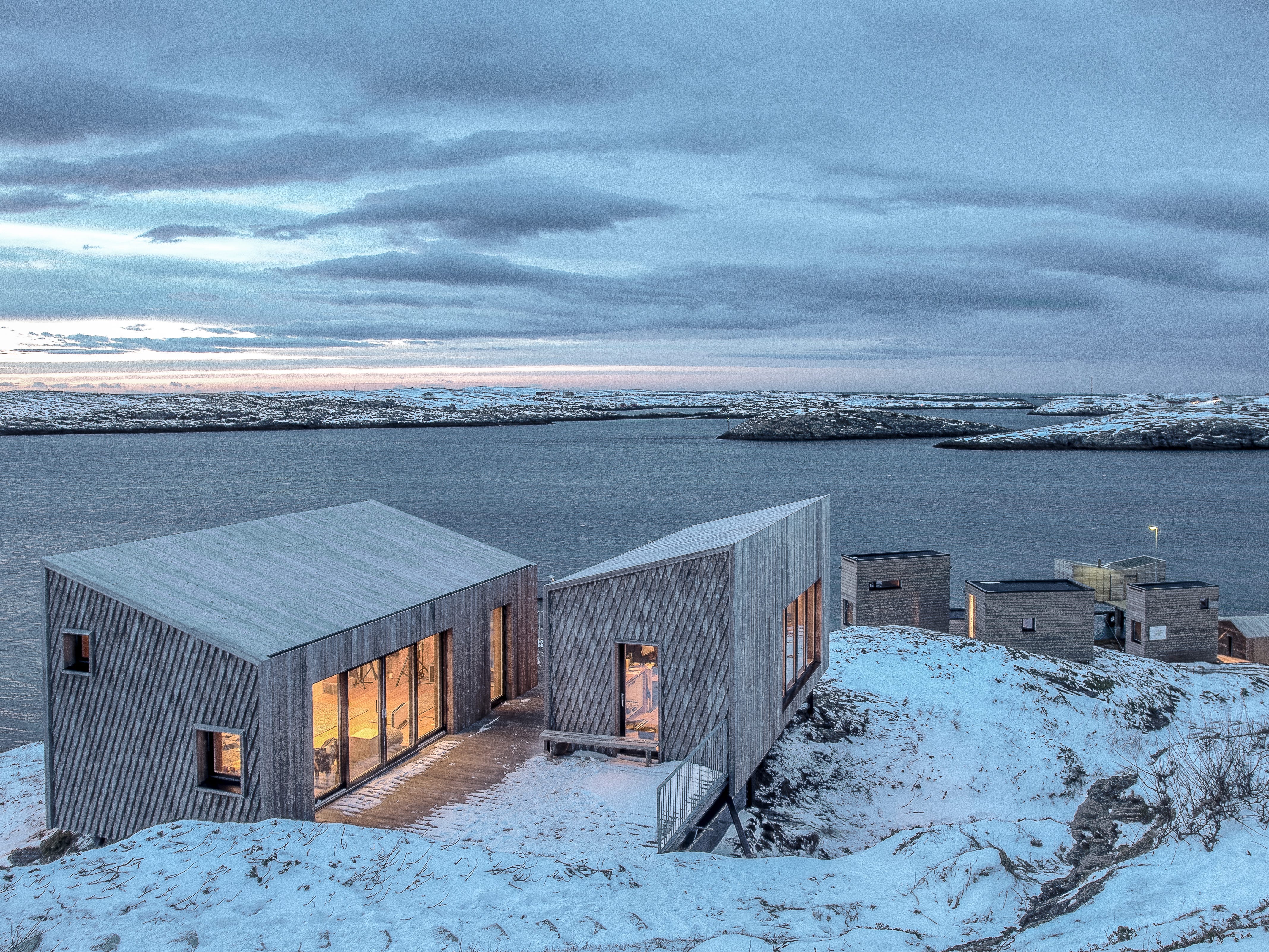 オーロラが見える村のようなエアビー物件「北極の隠れ家」