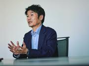 Business Insider Japanのインタビューに応じる谷郷氏。