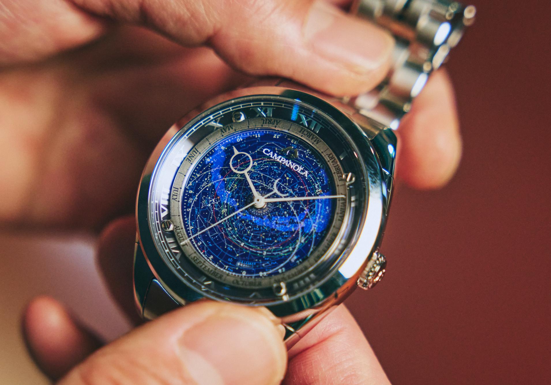 私たちは、138億年前の宇宙とつながっている──精密な“星空”を備えた腕時計｢カンパノラ コスモサイン｣が開く、天体へのトビラ | Business  Insider Japan