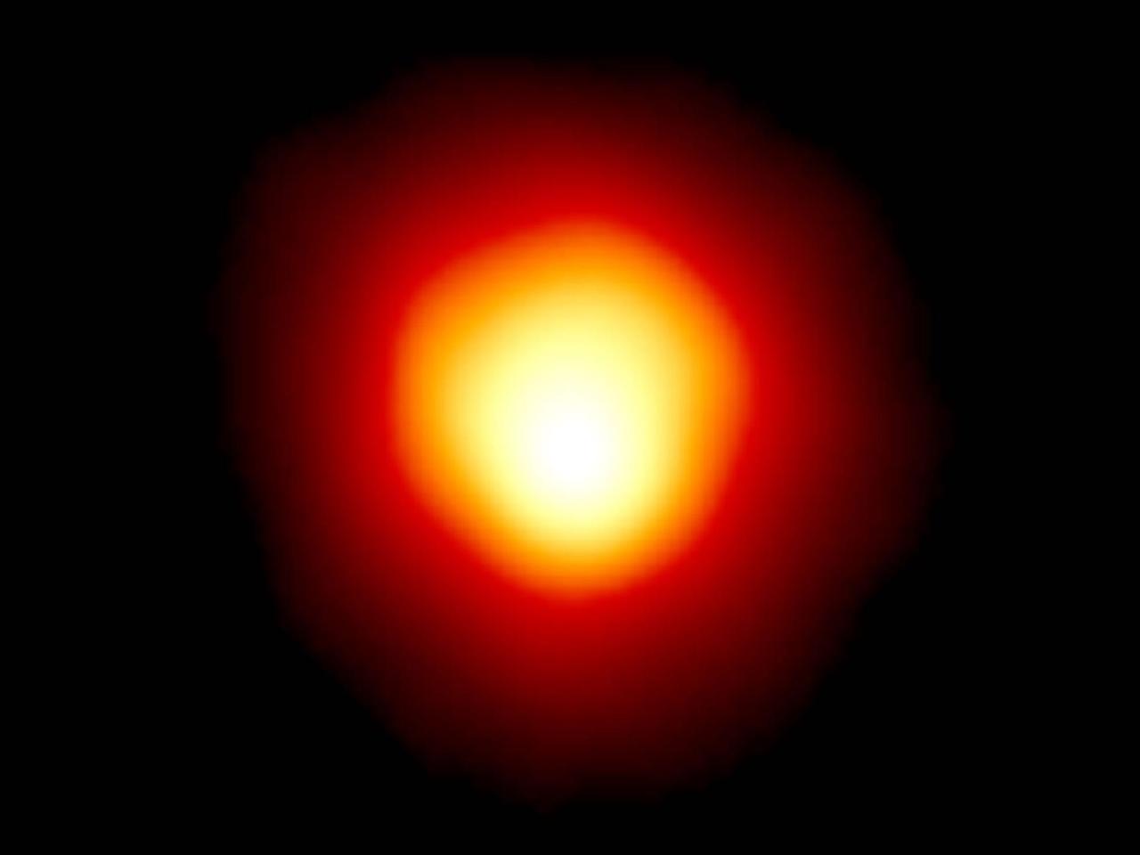 ハッブル宇宙望遠鏡が撮影したベテルギウス。