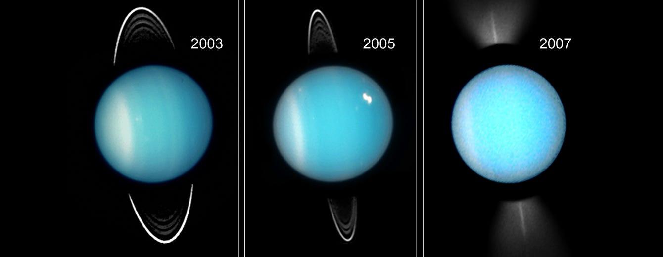 はみ　天王星 ジェームズ・ウェッブ望遠鏡、天王星の輪と極冠を鮮明に撮影