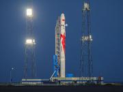 2023年7月12日、中国北西部の酒泉衛星発射センターから打ち上げられた運搬ロケット｢朱雀2号｣。