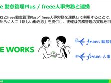 LINE WORKSとfreeeが協業、「2024年問題」を背景にチャットで勤怠機能